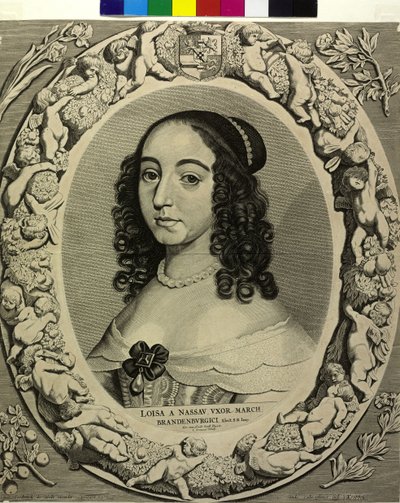Princesa de Orange Luisa Henriette de Cornelis Visscher