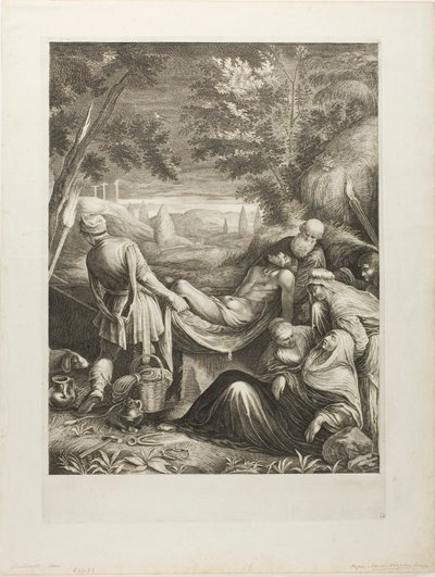 El entierro de Cornelis Visscher