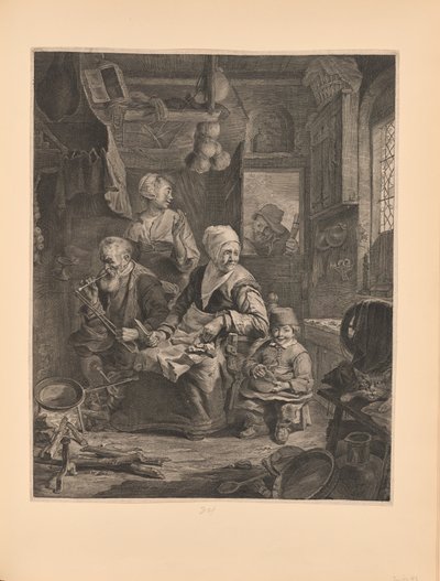 La mujer de las tortitas de Cornelis Visscher