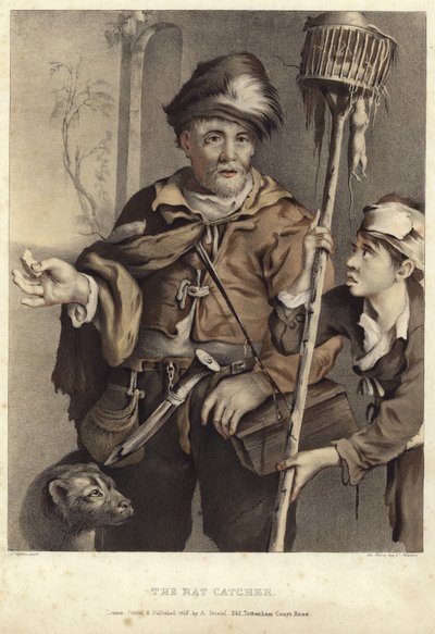 El cazador de ratas de Cornelis Visscher