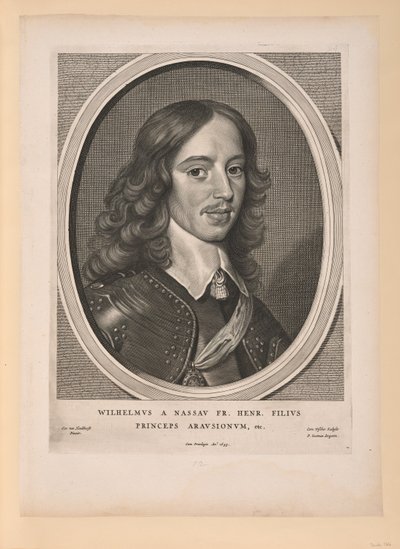 Guillermo II, Príncipe de Orange, de Nueve retratos de Cornelis Visscher
