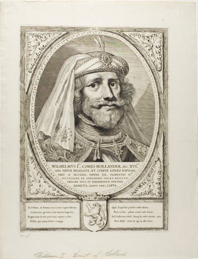 Guillermo I, de Principes Hollandiae, Zelandiae, et Frisiae de Cornelis Visscher