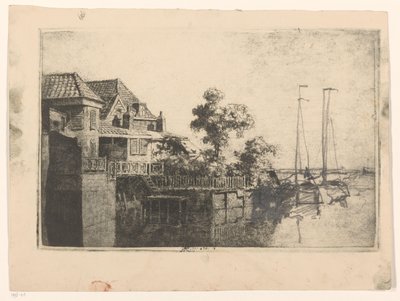 Casa junto al agua de Cornelis Vreedenburgh