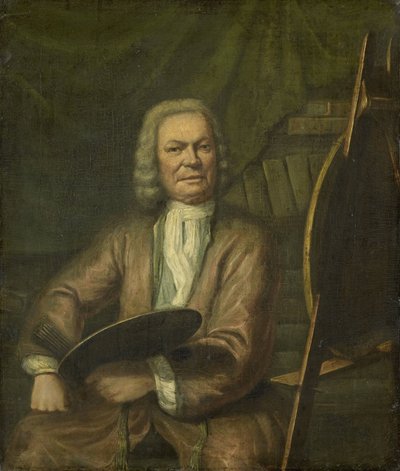 Retrato de Jan Maurits Quinkhard, pintor de Cornelis Wever