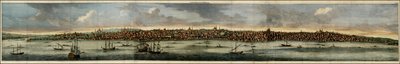 Vista coloreada de Constantinopla de 1698 por Cornelis De Bruyn de Cornelis de Bruijn