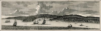Vista de Constantinopla y Pera de 1698 por Cornelis De Bruyn de Cornelis de Bruijn