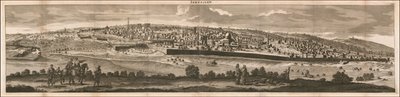 Vista de Jerusalén de 1698 por Cornelis De Bruyn de Cornelis de Bruijn