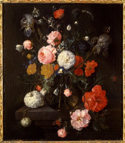 Jarrón con flores de Cornelis de Heem
