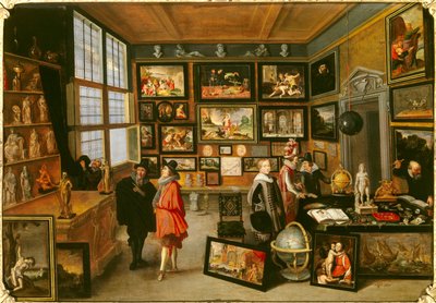 La práctica amateur llamada la Galería de Objetos de Arte de Cornelis de I Baellieur