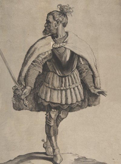 Svevus, de la serie Peplus, sive Gothorum, Heruolorum..., 1650 de Cornelis de Visscher