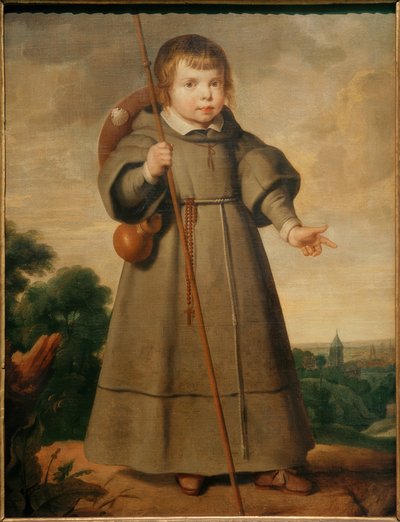 Retrato de un niño como peregrino de Cornelis de Vos