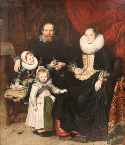 Holandés: Autorretrato del artista y su familia Autorretrato con la familia de Cornelis de Vos