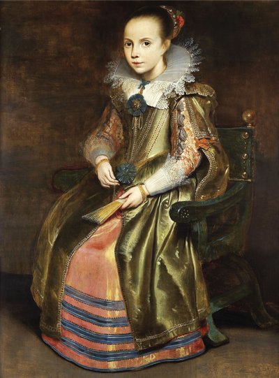 Elisabeth Vekemans de pequeña de Cornelis de Vos