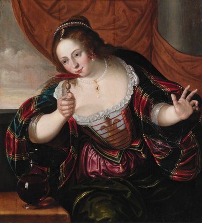 Retrato de una Dama, principios del siglo XVII de Cornelis de Vos
