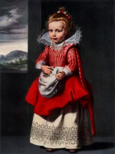 Retrato de la hija del artista Magdalena de Vos, 1927 de Cornelis de Vos