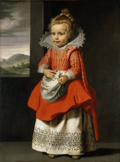 Retrato de la hija del artista, Magdalena de Vos, c.1623-24 de Cornelis de Vos