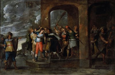 Historia del hijo pródigo: expulsión de Cornelis de Wael