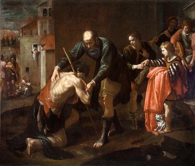 Retorno del hijo pródigo, c.1650 (óleo sobre lienzo) de Cornelis de Wael