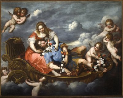 Rinaldo y Armida de Cornelis de Wael