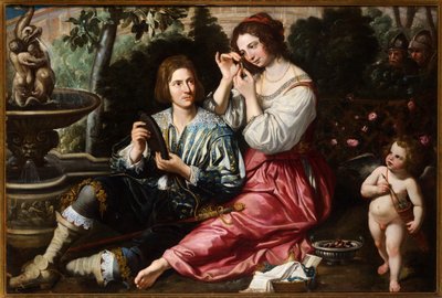 Rinaldo y Armida de Cornelis de Wael