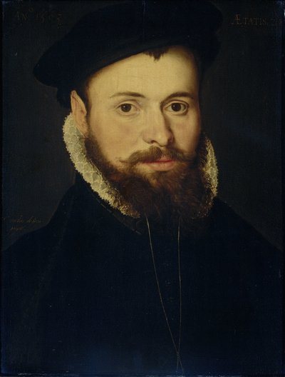 Retrato de un joven de Cornelis de Zeeuw