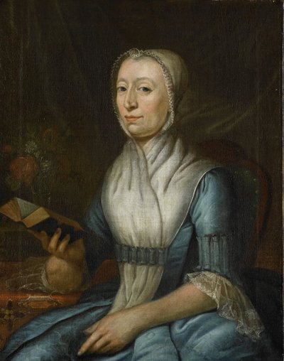 Retrato de Eva Goudriaan-de Veer de Cornelis van Cuylenburg