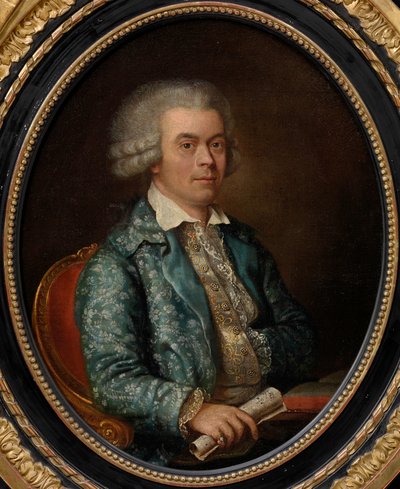 Retrato del compositor André Ernest Modeste Grétry 1741-1813, c. 1786-88 de Cornelis van Cuylenburgh