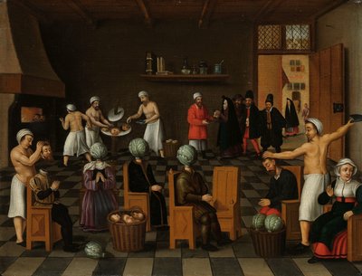 La leyenda del panadero de Eekloo de Cornelis van Dalem (copy after)