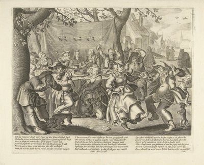 boda de granjero de Cornelis van Dalen (I)