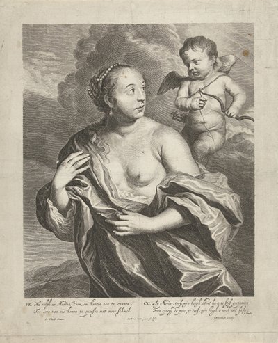 Venus en Cupido de Cornelis van Dalen (II)