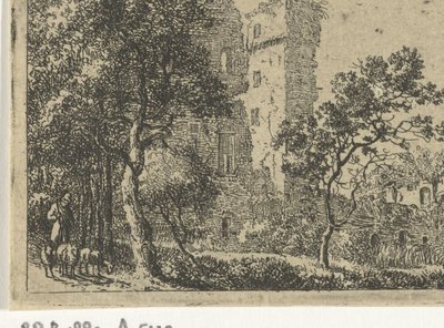 Ruinas del castillo de Haar de Cornelis van Hardenbergh