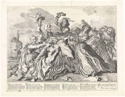 La batalla por los pantalones. de Cornelis van Kittensteyn