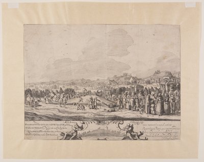 El Cachalot varado entre Noordwijk y Zandvoort de Cornelis van Kittensteyn