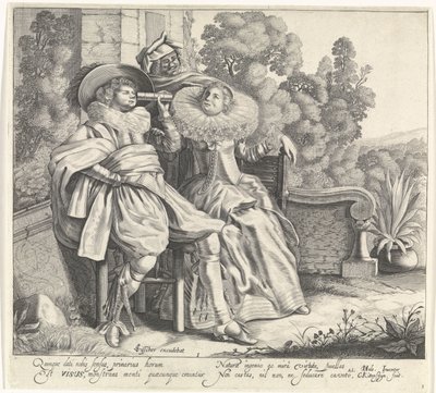Visión / La Cara Five Senses (título de la serie) de Cornelis van Kittensteyn