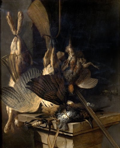Caza muerta, 1657 de Cornelis van Lelienbergh