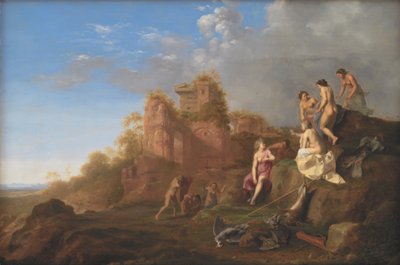 Diana y sus ninfas de Cornelis van Poelenburch