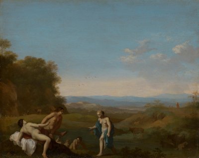 Diana entdeckt den Fehltritt der Callisto de Cornelis van Poelenburch