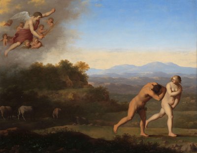 La expulsión del Paraíso
La expulsión del Paraíso (Génesis 3:23-24) de Cornelis van Poelenburch