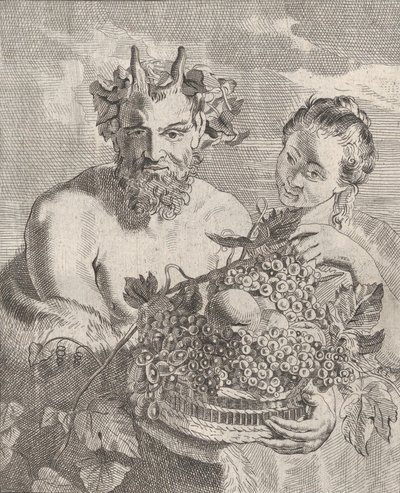 Sátiro y bacante, ca. 1650-67 de Cornelis van Poelenburgh