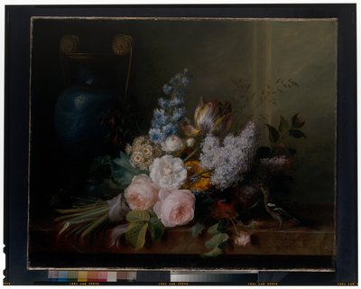 Un bodegón de flores de Cornelis van Spaendonck
