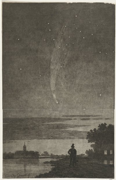 Cometa de Donati, 1858 de Cornelis van der Griendt