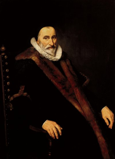 Retrato de Cornelis Pietersz Hooft de Cornelis van der Voort