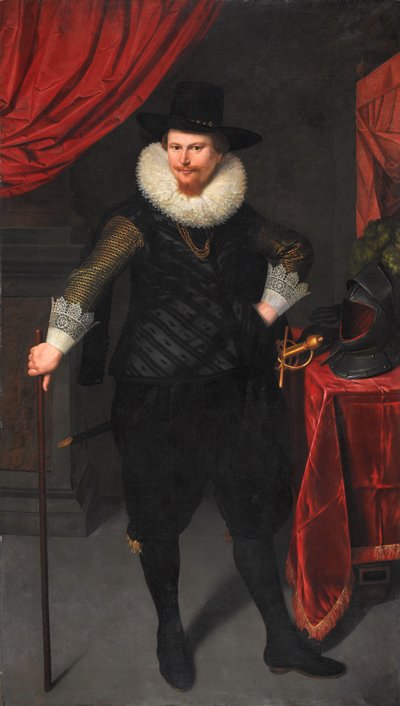 Retrato de Laurens Reael
Retrato de Laurens Reael de Cornelis van der Voort