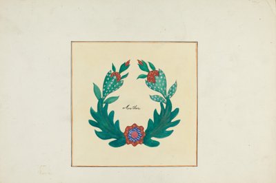 Colcha de Autógrafos de Cornelius Christoffels and Margaret Linsley