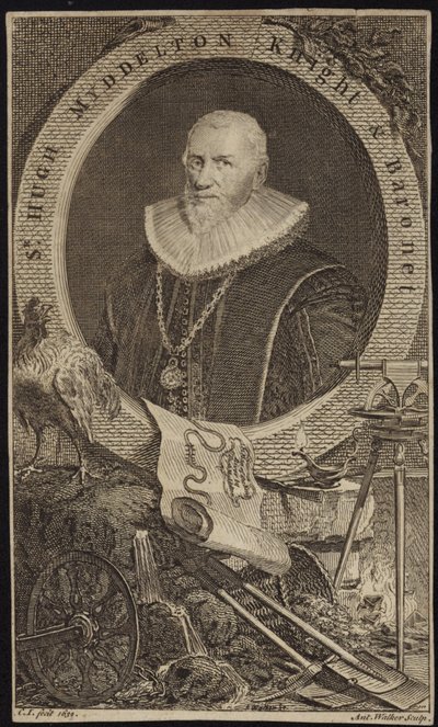 Hugh Myddleton de Cornelius Janssen van Ceulen
