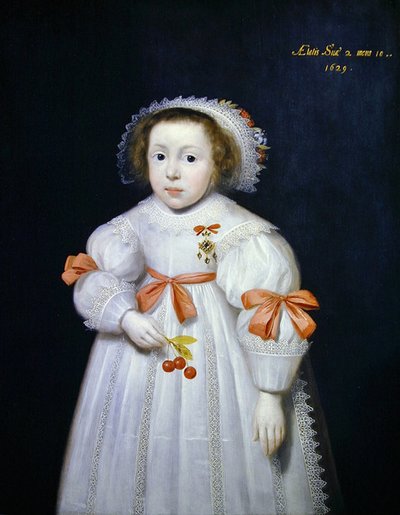 Retrato de una Niña de Cornelius Janssen van Ceulen