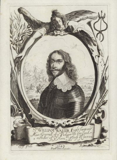 Sir William Waller de Cornelius Janssen van Ceulen