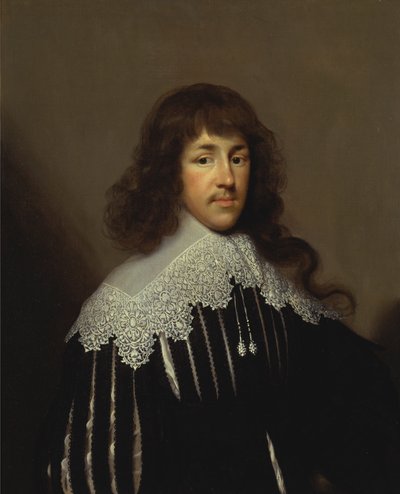 Retrato de un hombre, probablemente Sir Francis Godolphin de Cornelius Johnson