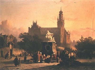 Una plaza de la ciudad de Cornelius Springer