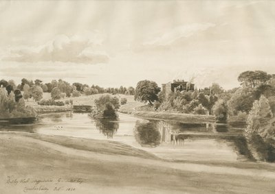 Betley Hall de Cornelius Varley